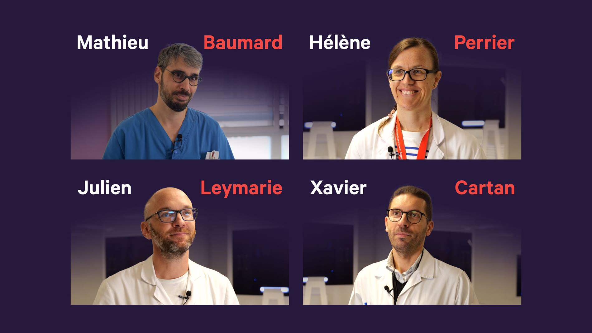Centre Hospitalier Le Mans - Interviewees