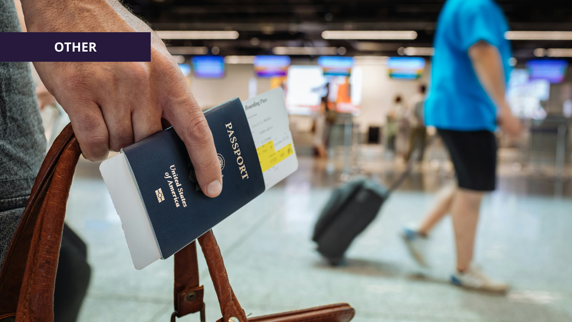 person holding us passport and travel bag