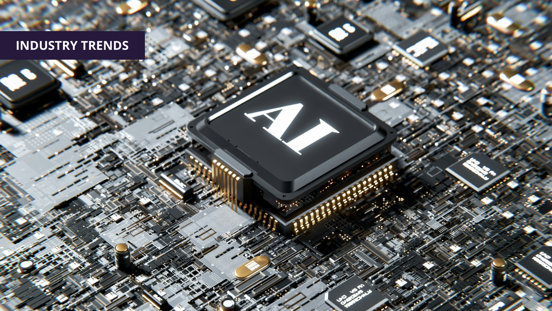 motherboard containing chip that says AI