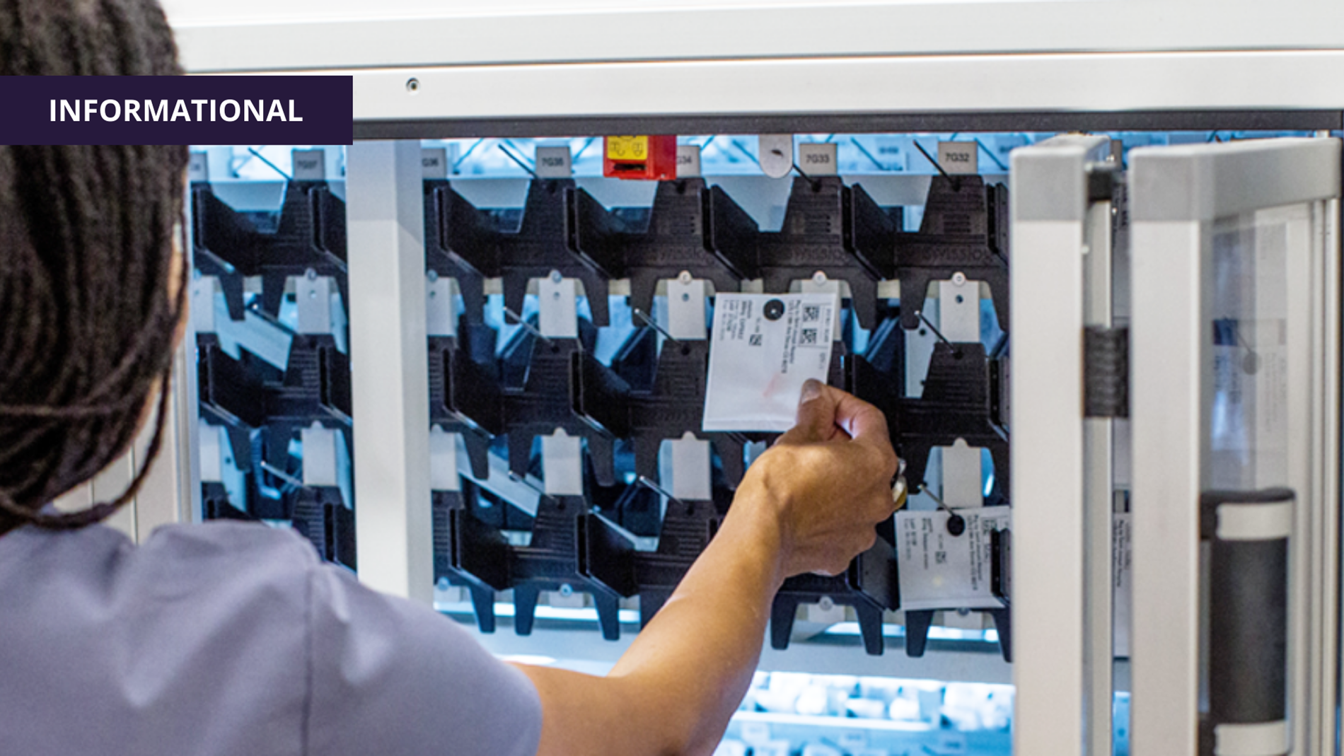 staff using Swisslog Healthcare PillPick