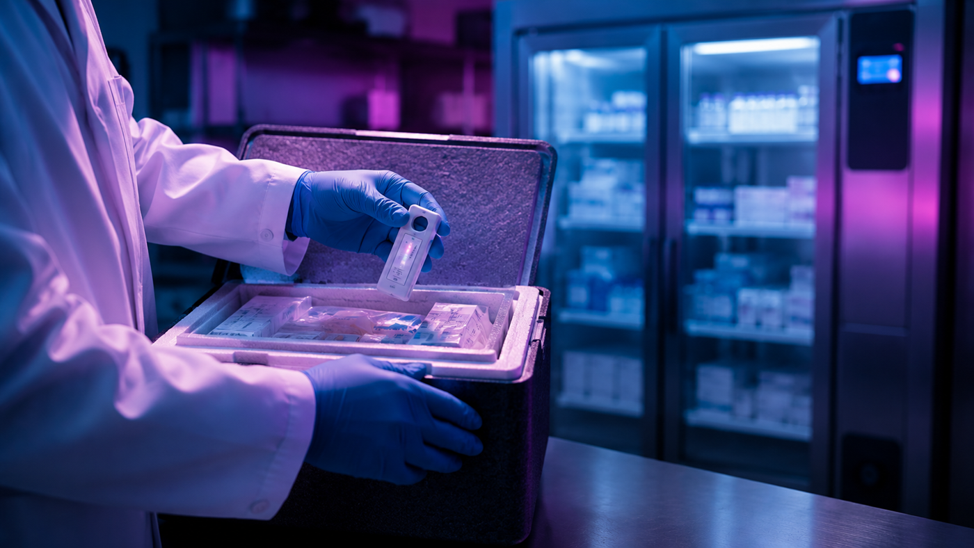 Vaccine storage in medical fridges