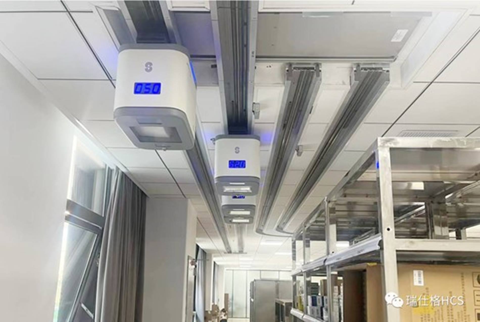 TransGuard driving on the ceiling