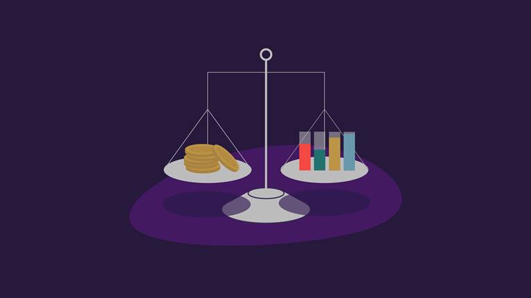 Illustration d'une balance (équilibre)