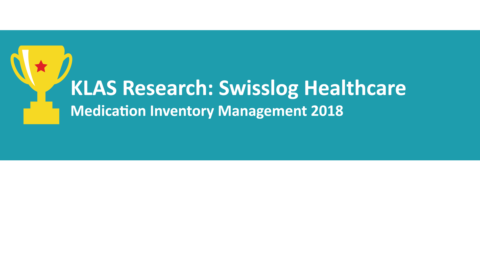 Swisslog Healthcare is Recognized in KLAS Report