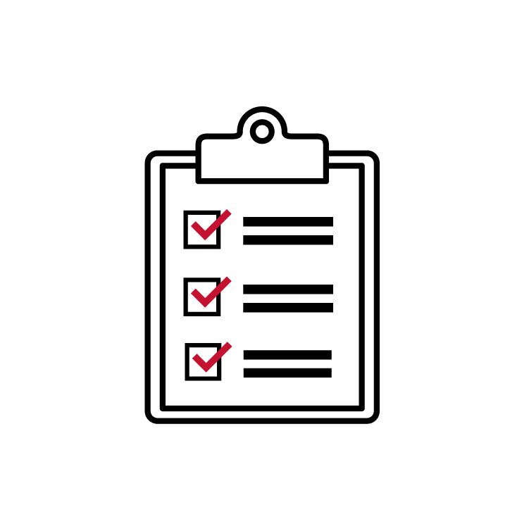 Icon checklist