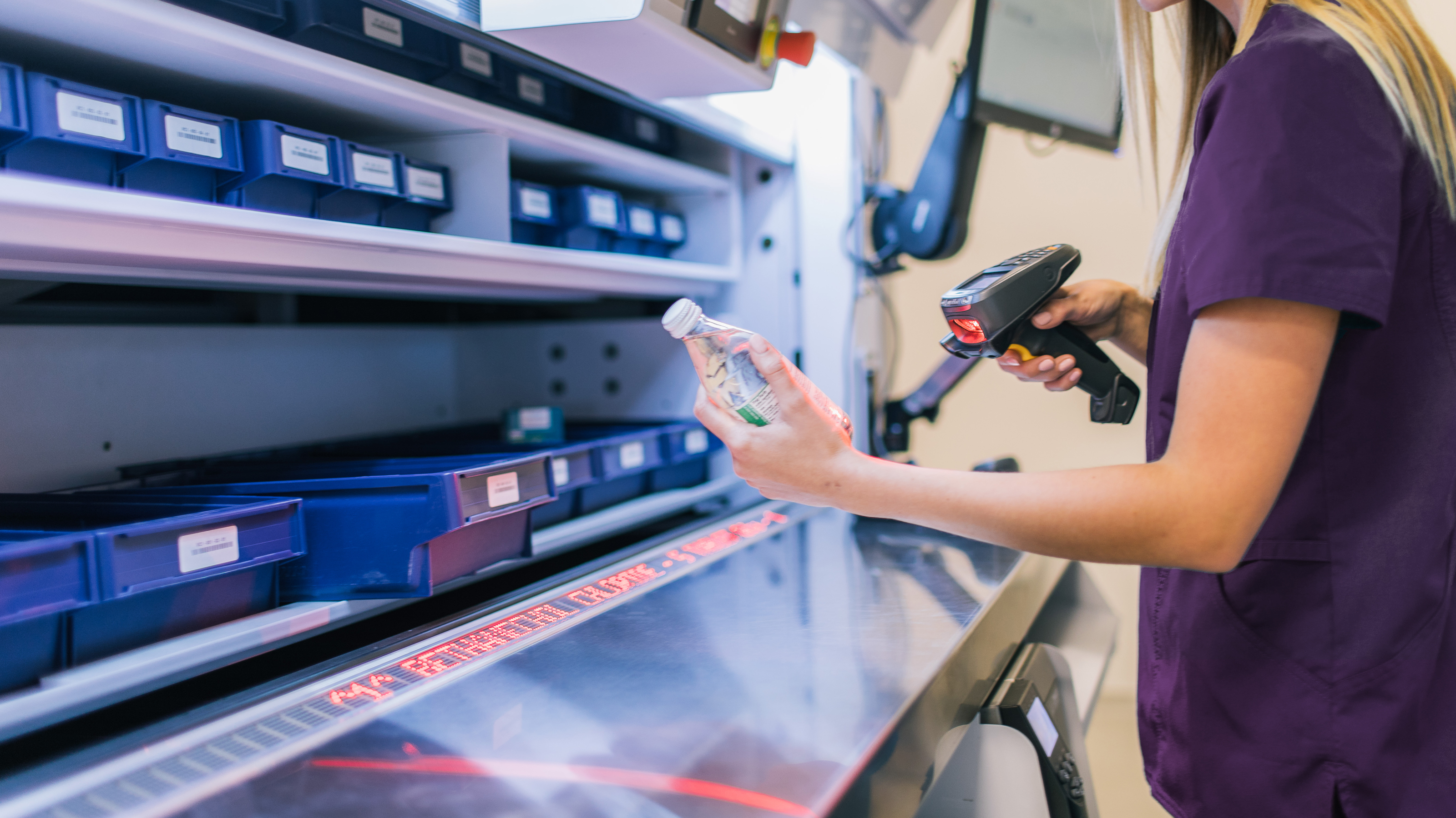 AutoCarousel® SemiAutomated Pharmacy Storage System Swisslog Healthcare