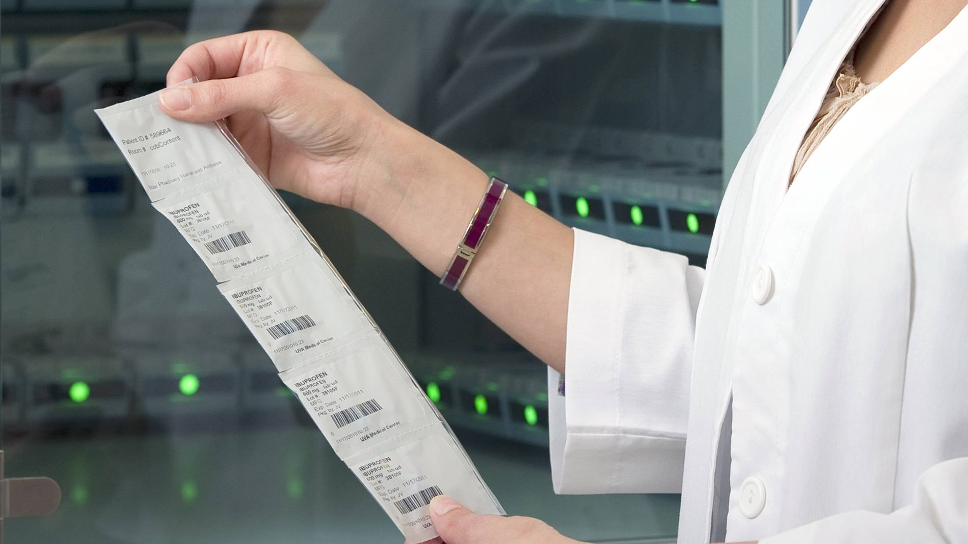 Swisslog Healthcare AutoPack®​ Automated Medication Dispensing System for Hospital Pharmacies