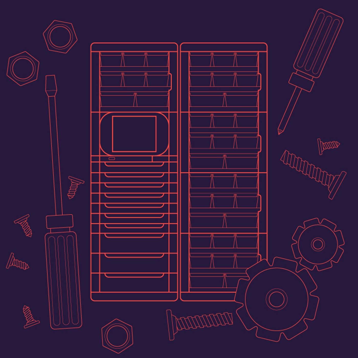 Illustration MedSMART und Werkzeuge