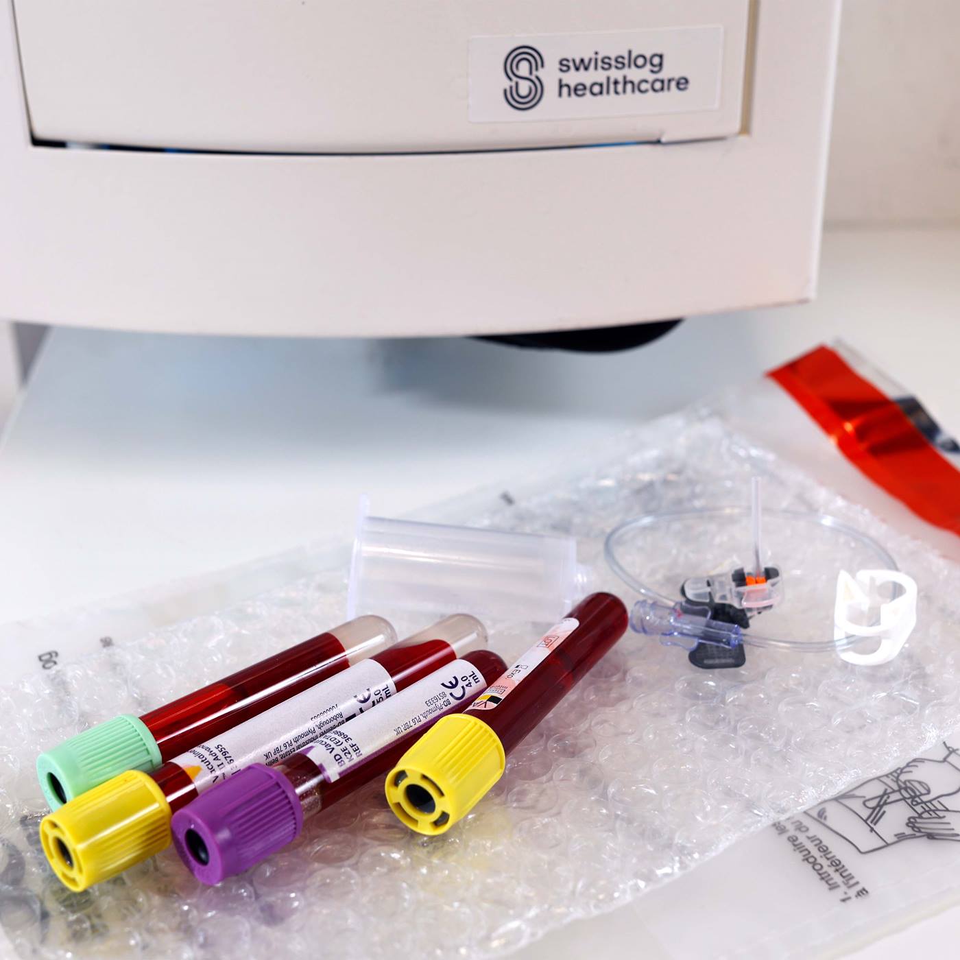 Bloedmonsters voor TranspoLab-station