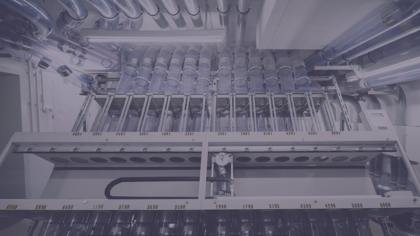 Modernização do sistema de tubos pneumáticos TranspoNet