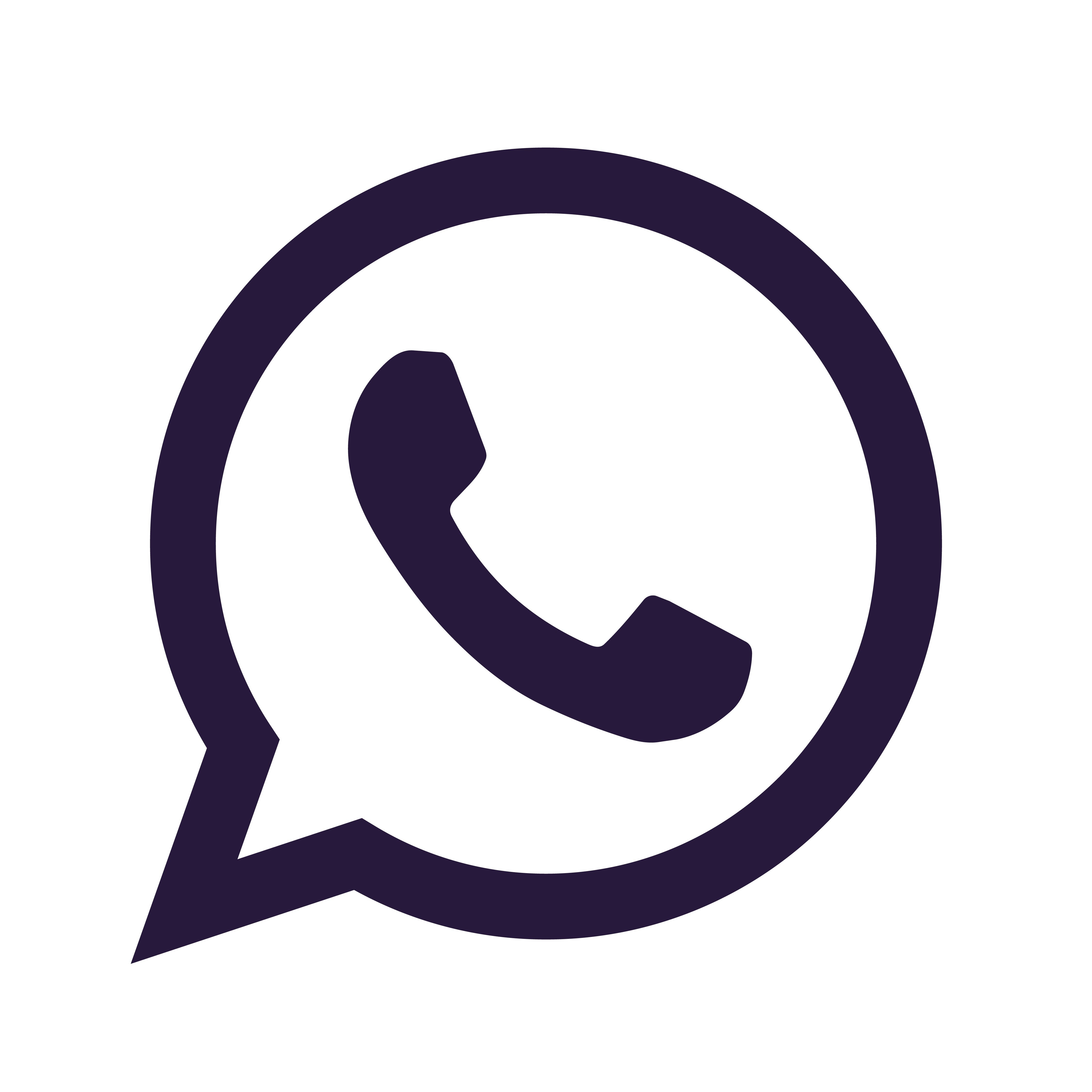 WhatsApp icon red